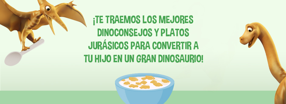 Dinoconsejos y platos jurasicos 