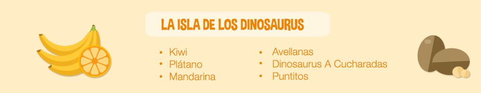plato jurasico_ingredientes la isla de los dinosaurus