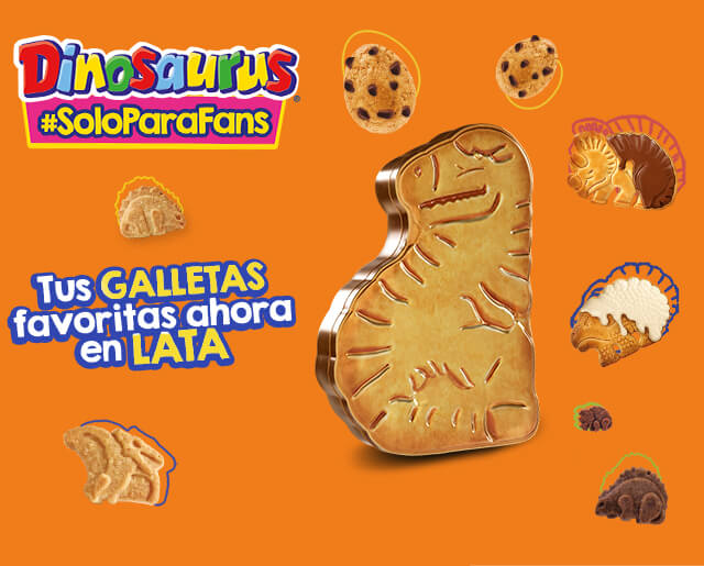 Galletas Artach dinosaurus