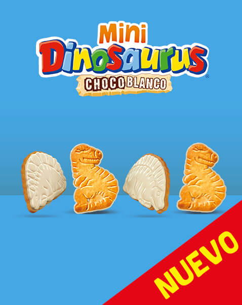 Mini Dinosaurus ChocoBlanco